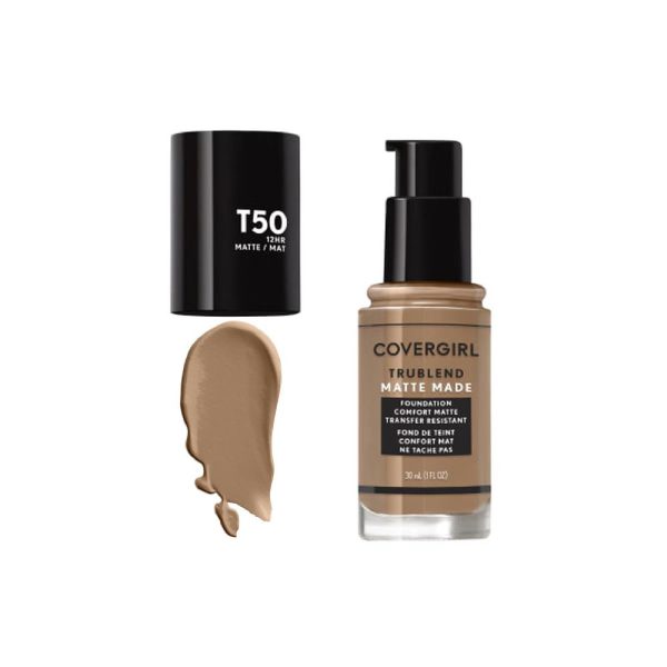 MAKEUP TRUBLEND MATTE MADE 12Hr Base Liquida (CoverGirl) (Mujer) - Imagen 2