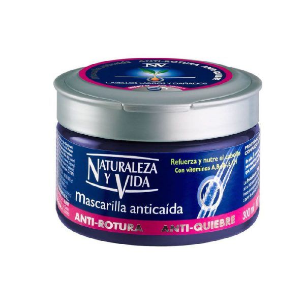 MASCARILLA ANTICAIDA ANTIROTURA 300ml (NaturVital) (Unisex)