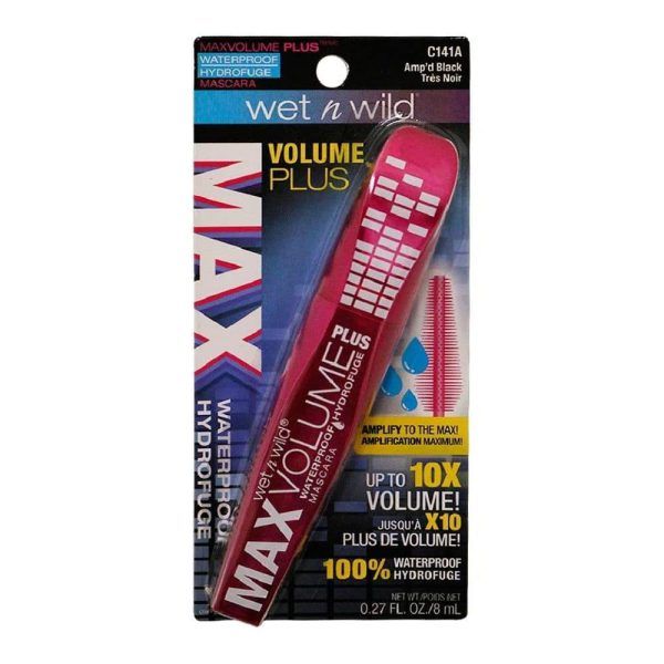 MAXVOLUME PLUS WATERPROOF AMP'D BLACK #C141A (Wet n Wild) (Mujer) - Imagen 2