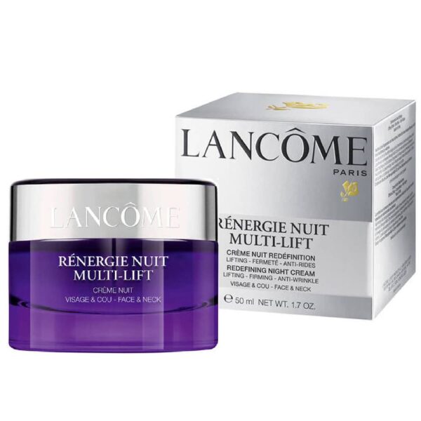RÉNERGIE NUIT MULTI-LIFT Crema de Cara y Cuello 50ml (Lancome) (Mujer) - Imagen 2