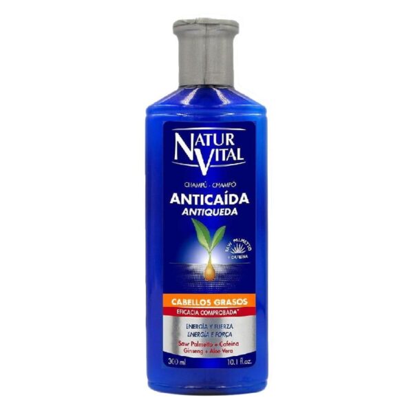 SHAMPOO ANTICAIDA 300ml (NaturVital) (Unisex) - Imagen 2