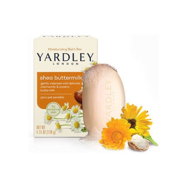 SHEA BUTTERMILK JABÓN EN BARRA 120gr (Yardley) (Unisex)