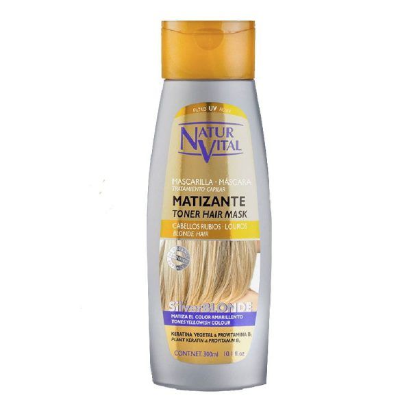 SILVERBLONDE Mascarilla Matizante Cabellos Rubios 300ml (NaturVital) (Mujer)