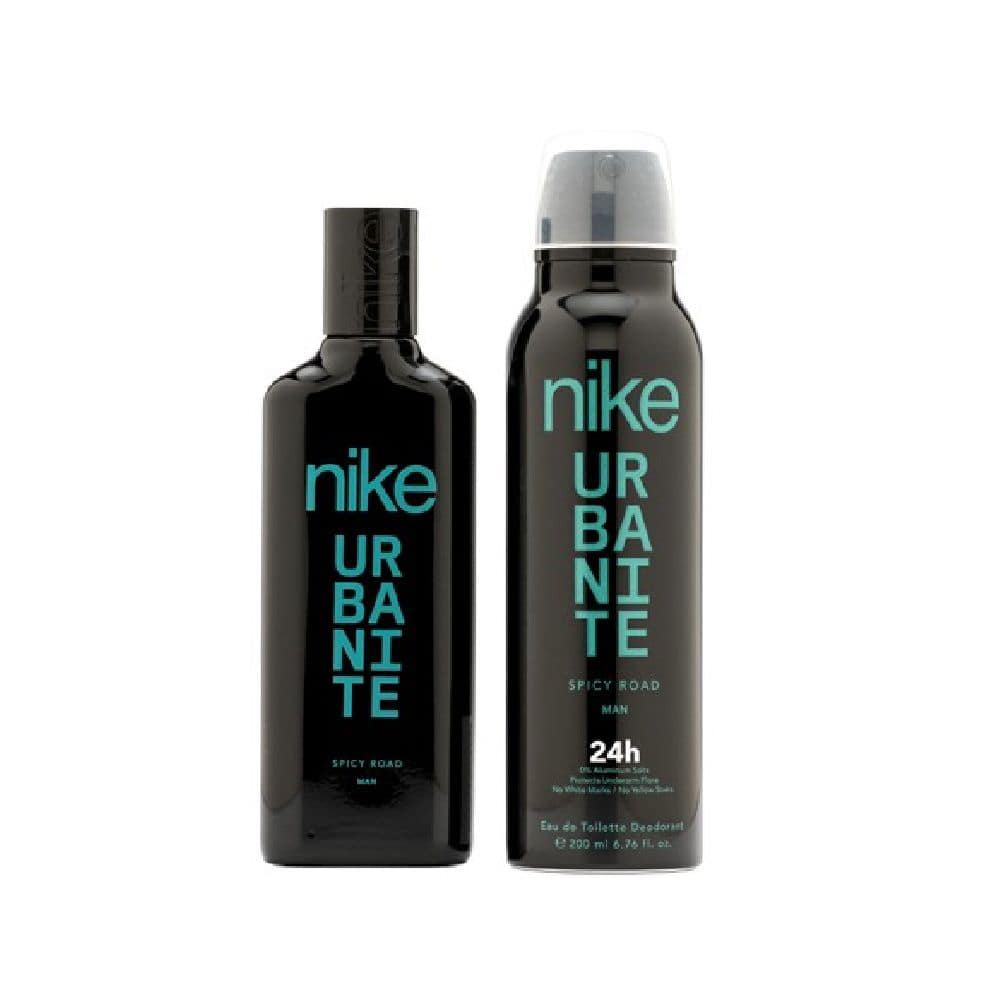 SPICY ROAD Estuche EDT 75ml+Desodorante 200ml (Nike) (Hombre) – Aromas y  Recuerdos