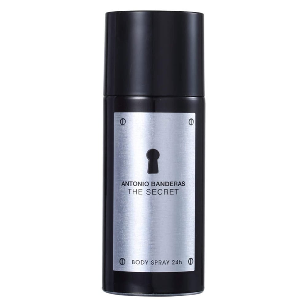 THE SECRET Desodorante Spray 150ml (Banderas) (Hombre) – Aromas y Recuerdos