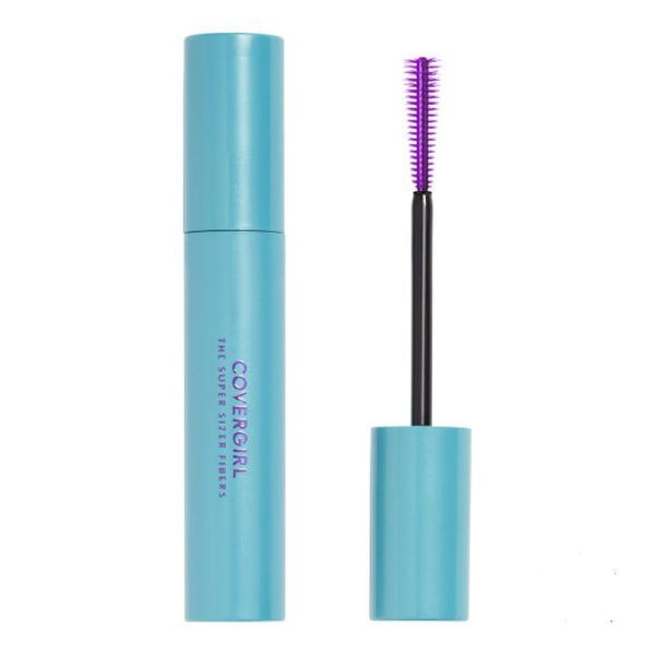 THE SUPER SIZER FIBERS 400% Máscara Very Black (CoverGirl) (Mujer)