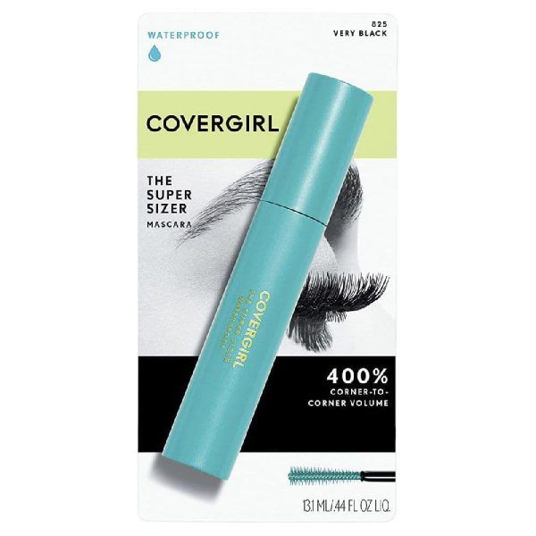 THE SUPER SIZER WATERPROOF Máscara a Prueba de Agua Very Black (CoverGirl) (Mujer)