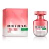 UNITED DREAMS TOGETHER FOR HER EDT 80ml (UNITED COLORS OF BENETTON.) (Mujer) - Imagen 2