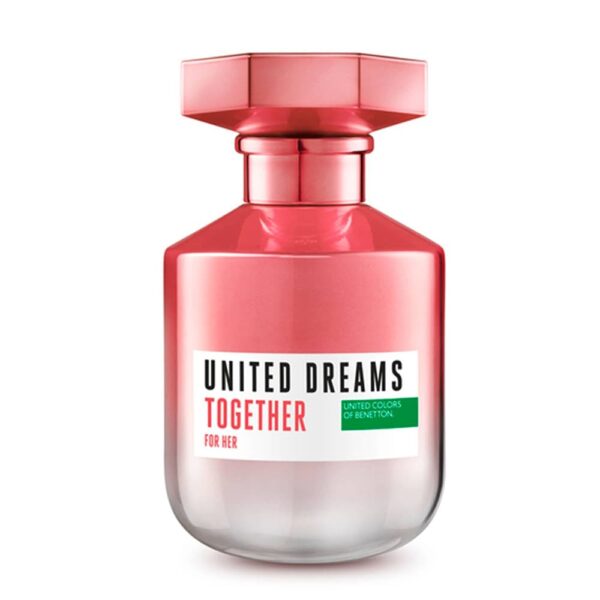 UNITED DREAMS TOGETHER FOR HER EDT 80ml (UNITED COLORS OF BENETTON.) (Mujer)