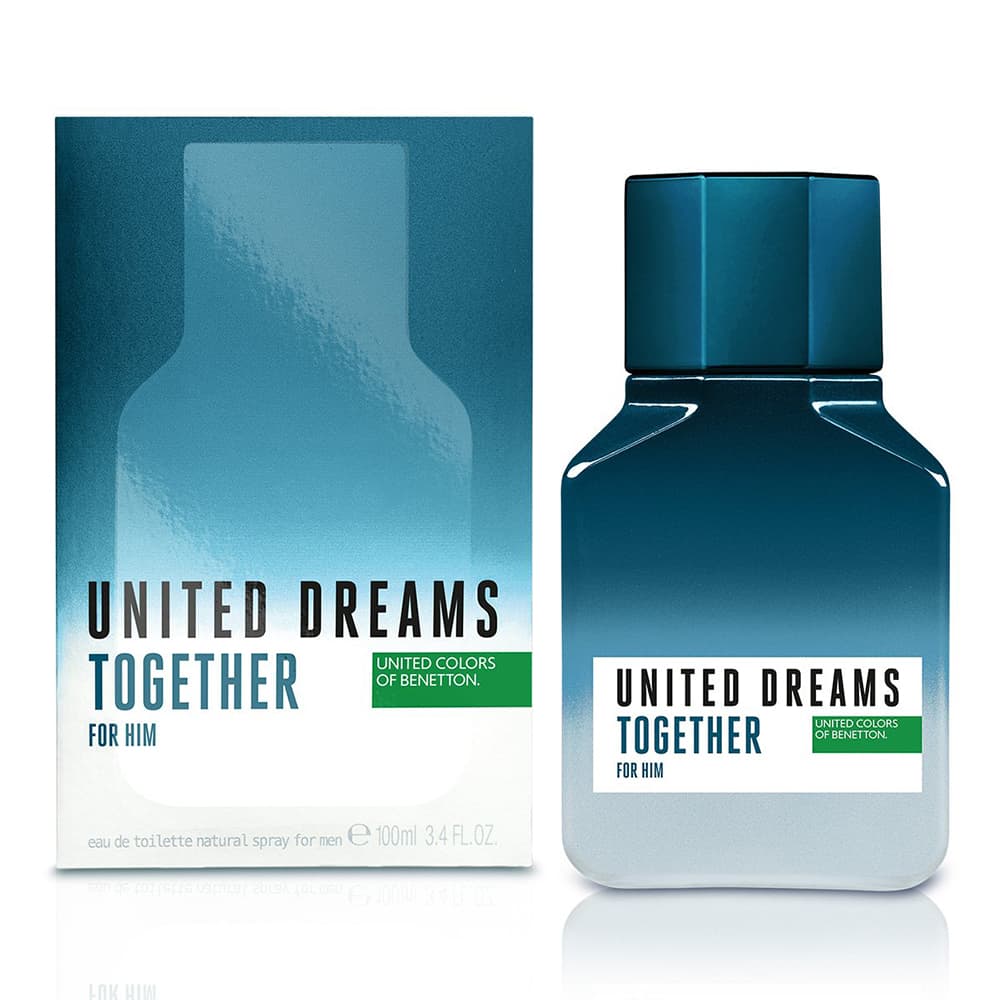UNITED DREAMS TOGETHER FOR HIM EDT (Benetton) (Hombre) – Aromas y Recuerdos
