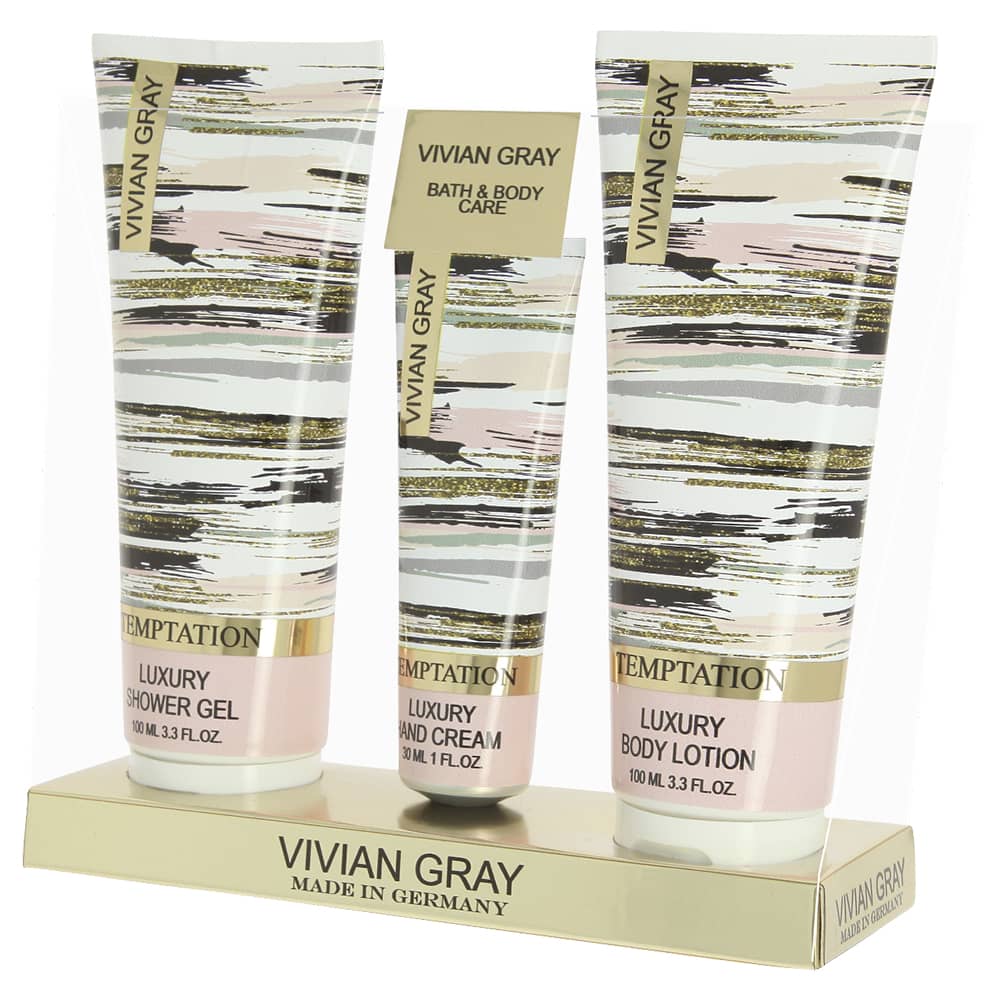 VIVIAN GRAY ESTUCHE 3 Piezas Shower Gel+Body Lotion+Hand Cream (Vivian Gray)  (Mujer) – Aromas y Recuerdos