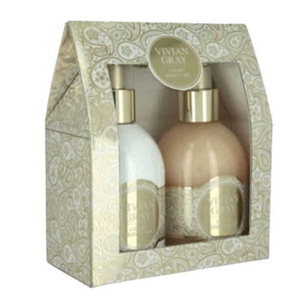 VIVIAN GRAY ESTUCHE ROMANCE SWEET Liquid Soap+Hand Lotion Vainilla & Patchouli 250ml (Vivian Gray) (Mujer)