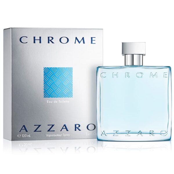 CHROME MEN AZZARO EDT 100ml (Azzaro) (Hombre) - Imagen 2