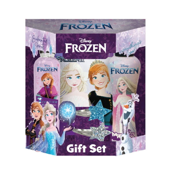FROZEN ESTUCHE Colonia 200ml+Mascarilla para Niñas+Desenredante 150ml+Vinchas (Disney)(Niñas)