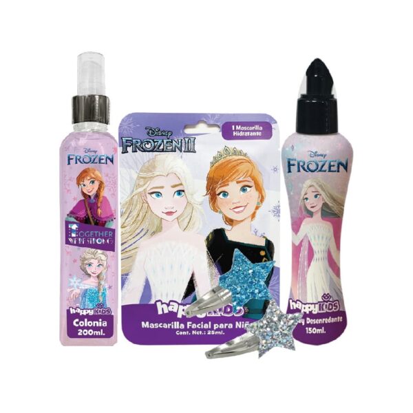 FROZEN ESTUCHE Colonia 200ml+Mascarilla para Niñas+Desenredante 150ml+Vinchas (Disney)(Niñas) - Imagen 2