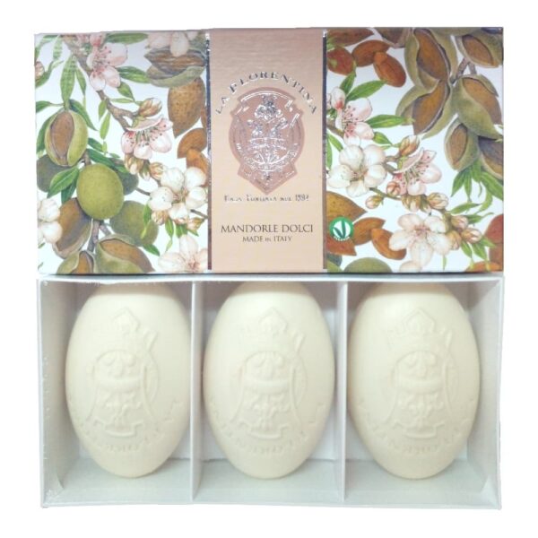 LA FLORENTINA BELLOSGUARDO ESTUCHE 3 JABONES Italiano Oval 150gr c/u (La Florentina) (Unisex) - Imagen 12