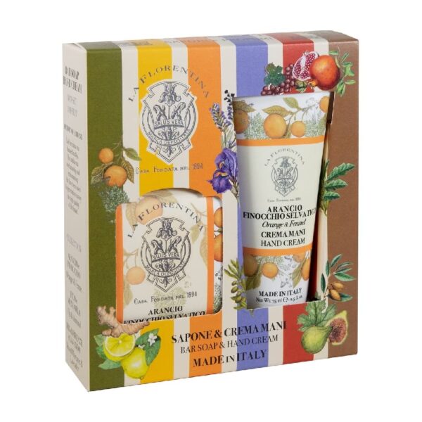 LA FLORENTINA POMARIO ESTUCHES CREMA DE MANO 75ml+JABÓN 106gr (La Florentina) (Unisex) - Imagen 4