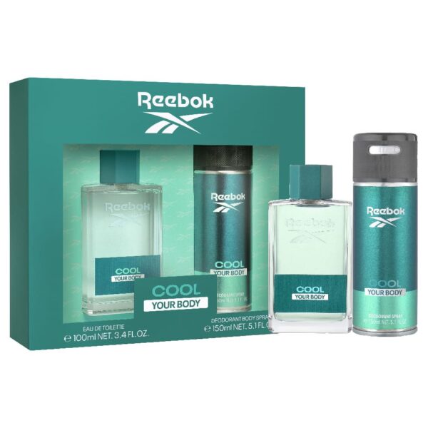 REEBOK COOL YOUR BODY For Men Estuche EDT 100ml+Desodorante 150ml (Reebok) (Hombre)