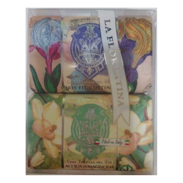 LA FLORENTINA BELLOSGUARDO ESTUCHE 2 JABON Italianos 200g c/u (La Florentina) (Unisex) - Imagen 2