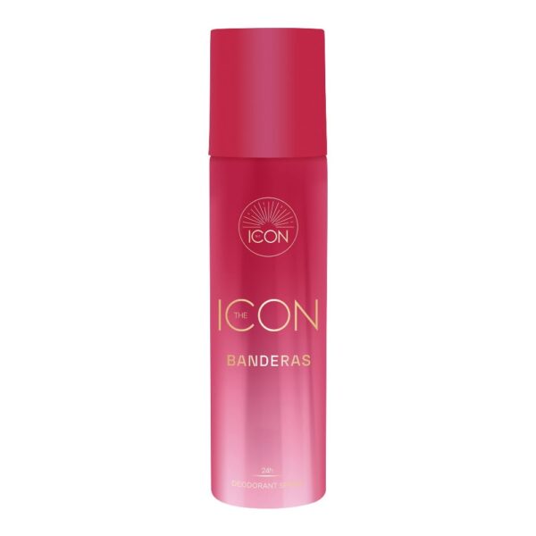 THE ICON FOR WOMEN Desodorante Spray 150ml (Banderas) (Mujer)