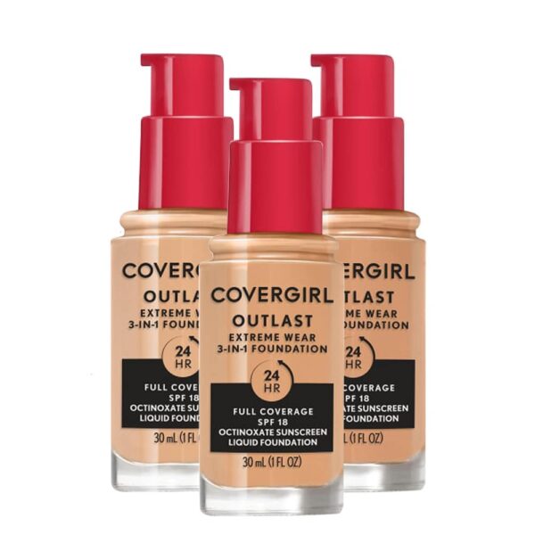OUTLAST EXTREME WEAR 3 en 1 Base Liquida (CoverGirl) (Mujer)