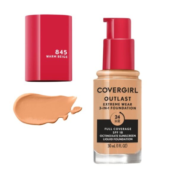 OUTLAST EXTREME WEAR 3 en 1 Base Liquida (CoverGirl) (Mujer) - Imagen 5