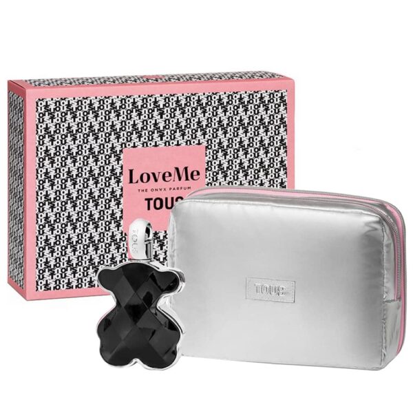 TOUS LOVEME THE ONYX Estuche Parfum 90ml+ Neceser (Tous) (Mujer)
