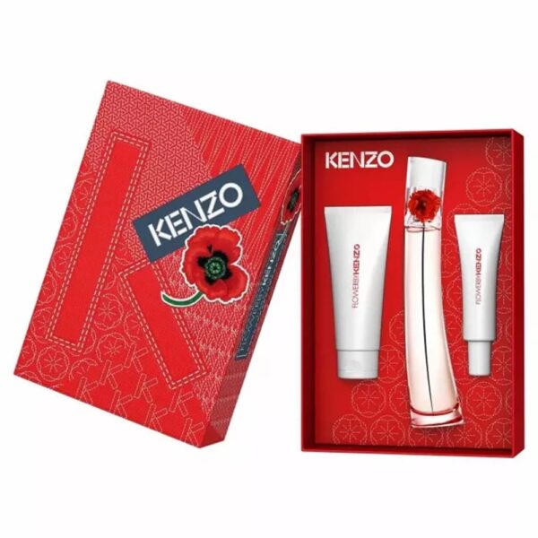 FLOWER BY KENZO L’ABSOLUE Estuche EDP 50ml+Body Cream 75,ml+Hand Cream 20ml (Kenzo) (Mujer) - Imagen 2