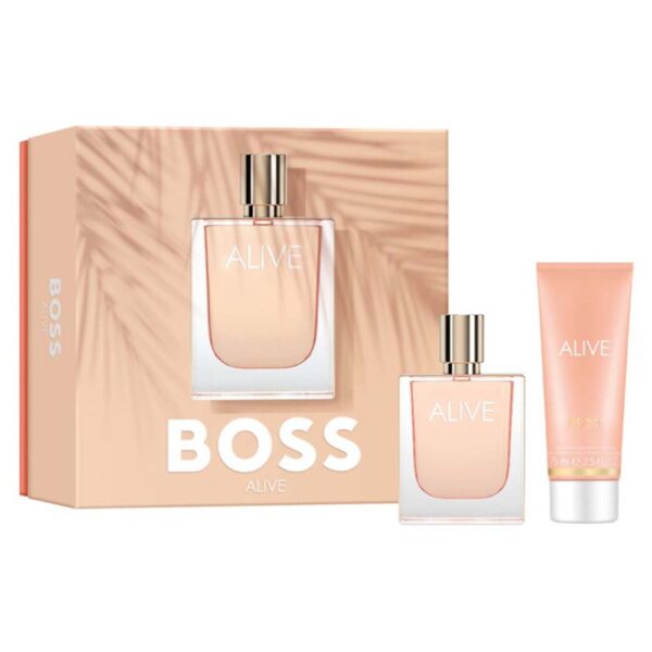 BOSS ALIVE FOR HER Estuche EDP 50ml+Body Lotion 75ml (Hugo Boss) (Mujer)