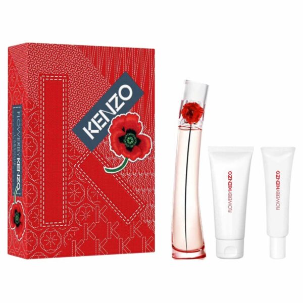 FLOWER BY KENZO L’ABSOLUE Estuche EDP 50ml+Body Cream 75,ml+Hand Cream 20ml (Kenzo) (Mujer)