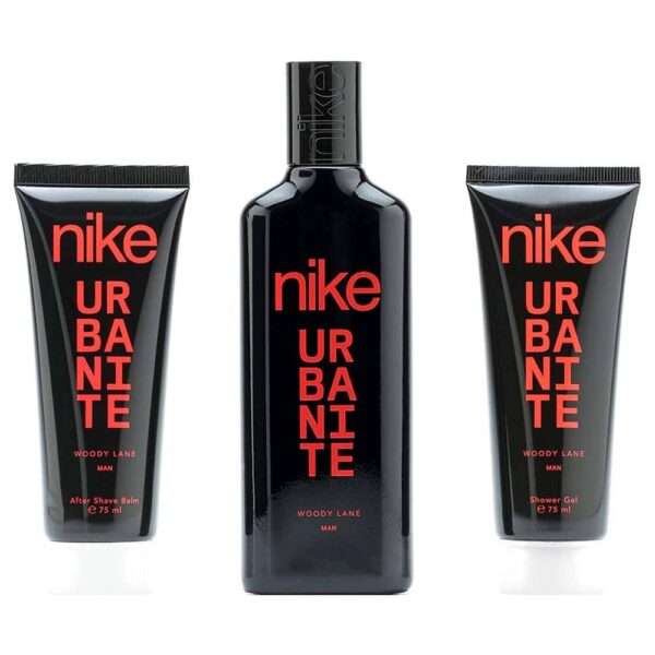 URBANITE WOODY LANE MAN ESTUCHE EDT 75ml+After Shave 75ml+Shower Gel 75ml (Nike) (Hombre) - Imagen 2