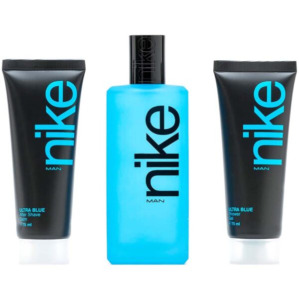 NIKE ULTRA BLUE MAN Estuche EDT 100ml+A. Shave 75ml+S. Gel 75ml (Nike) (Hombre) - Imagen 2