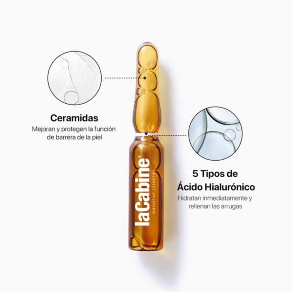 AMPOLLAS 5X PURE HYALURONIC laCabine (laCabine) (Unisex) - Imagen 2