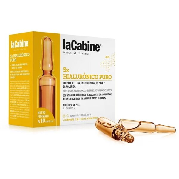 AMPOLLAS 5X PURE HYALURONIC laCabine (laCabine) (Unisex) - Imagen 4