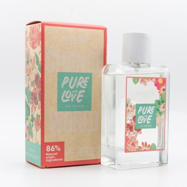 PURE LOVE FOR WOMEN EDT 100ml (Beautik London) (Mujer) - Imagen 2
