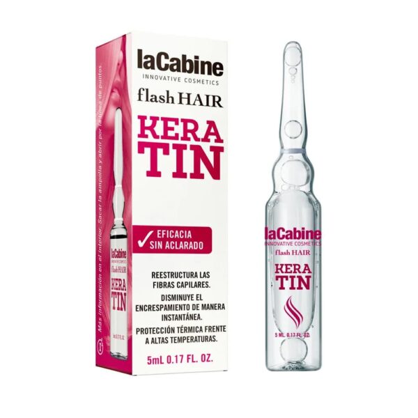 AMPOLLA FLASH HAIR KERATIN 5ml (LaCabine) (Unisex)
