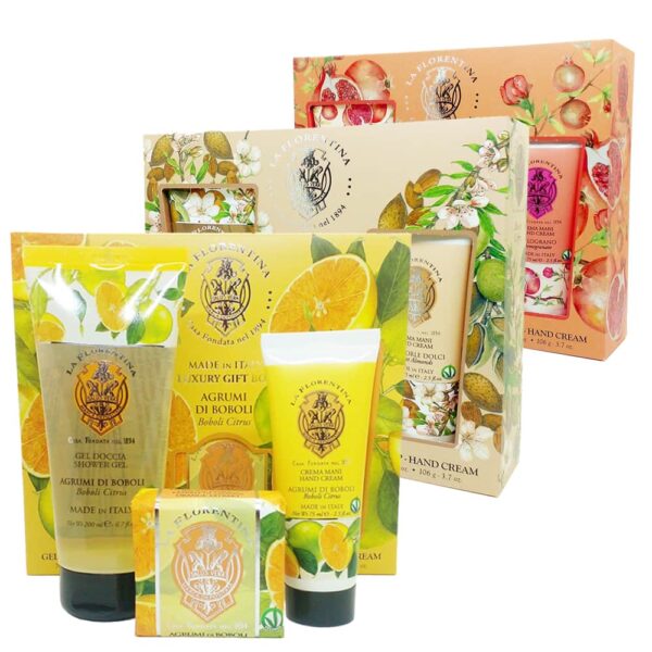 LA FLORENTINA BELLOSGUARDO ESTUCHE HAND LOTION 75ML+SHOWER GEL 200ML+JABON 106GR (La Florentina) (Unisex)