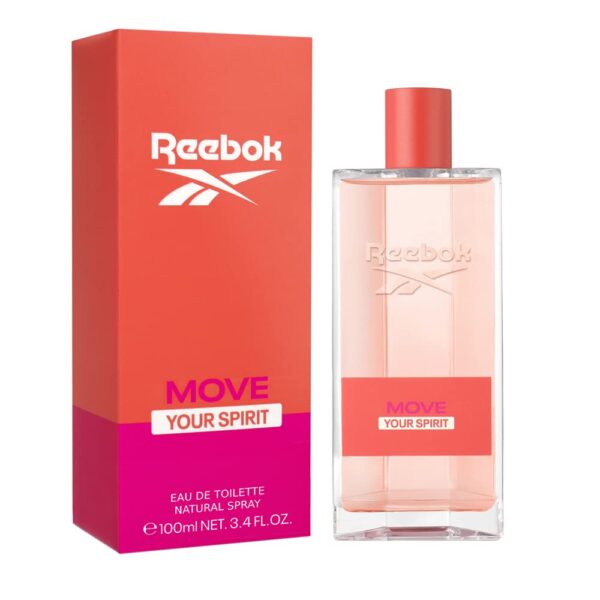 REEBOK MOVE YOUR SPIRIT For Her EDT 100ml (Reebok) (Mujer) - Imagen 2
