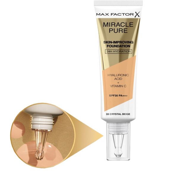MIRACLE PURE SKIN-IMPROVING FOUNDATION SPF30 Base Liquida (Max Factor) (Mujer)