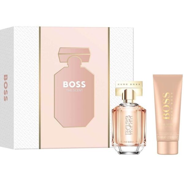 BOSS THE SCENT FOR HER Estuche EDP 50ml+Body Lotion 75ml (Hugo Boss) (Mujer)