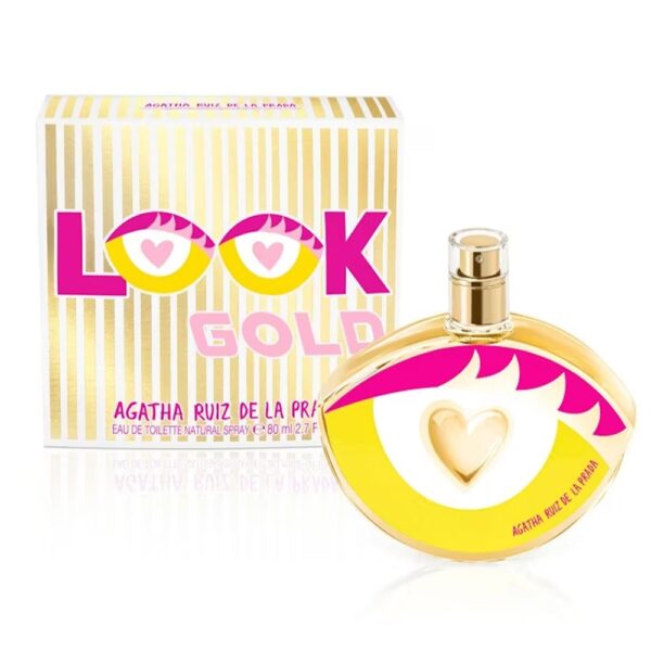 LOOK GOLD AGATHA RUIZ EDT 80ml (Agatha Ruiz de la Prada) (Mujer) - Imagen 2