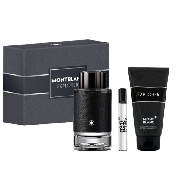 EXPLORER ESTUCHE EDP 100ml+EDP 7.5ml +Shower Gel 100ml (Montblanc) (Hombre)