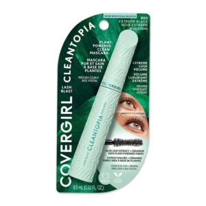 LASH BLAST CLEANTOPIA Máscara de Pestañas Extreme Black #800 (CoverGirl) (Mujer)