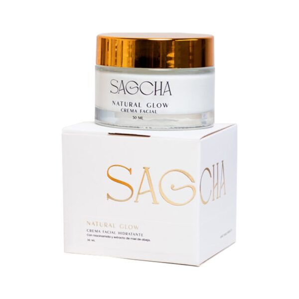 NATURAL GLOW Crema Facial Hidratante 50ml (Sagcha) (Mujer)