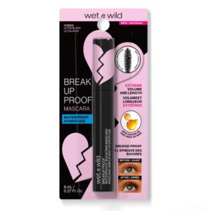 BREAKUP PROOF WATERPROOF Máscara Ultra Black (Wet n Wild) (Mujer)