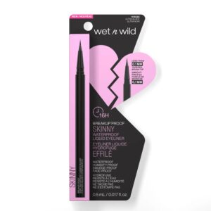 BREAKUP PROOF SKINNY WATERPROOF 16H Delineador Liquido Ultra Black (Wet n Wild) (Mujer)