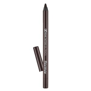 EXTREME GEL TATTOO EYELINER Delineador en Gel (Flormar) (Mujer)