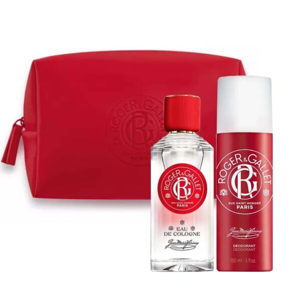 JEAN MARIE FARINA Estuche EDC 100ml+Desodorante 150ml +Neceser (Roger & Gallet) (Unisex)
