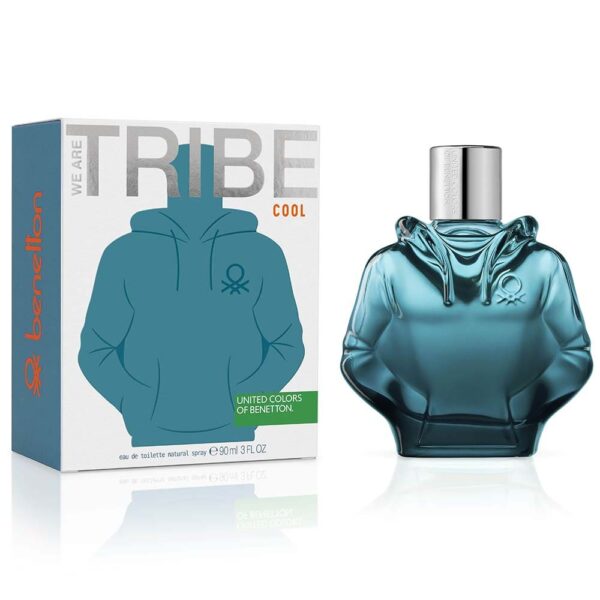 WE ARE TRIBE COOL EDT 90ml (UNITED COLORS OF BENETTON.) (Hombre) - Imagen 2