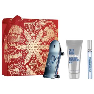 212 MEN HEROES ESTUCHE EDT 90ml+SHOWER GEL 100ml+EDT 10ml (Carolina Herrera) (Hombre)